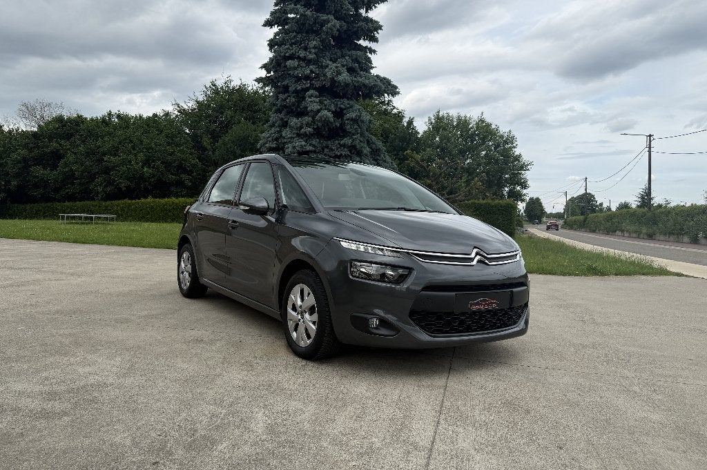 Citroën C4 Picasso 1.2i Essence * Pano - 62.000 km * GAR 12M, Autos, Citroën, Argent ou Gris, Achat, Euro 6, Entreprise