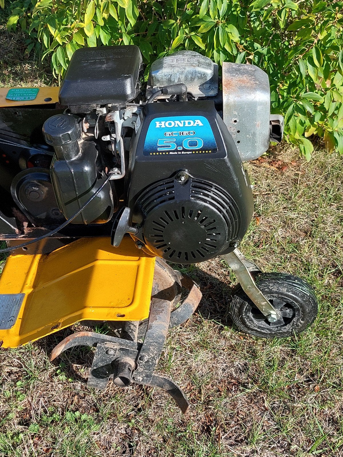 motobineuse motobêche motoculteur FEV Honda 5cv, Enlèvement