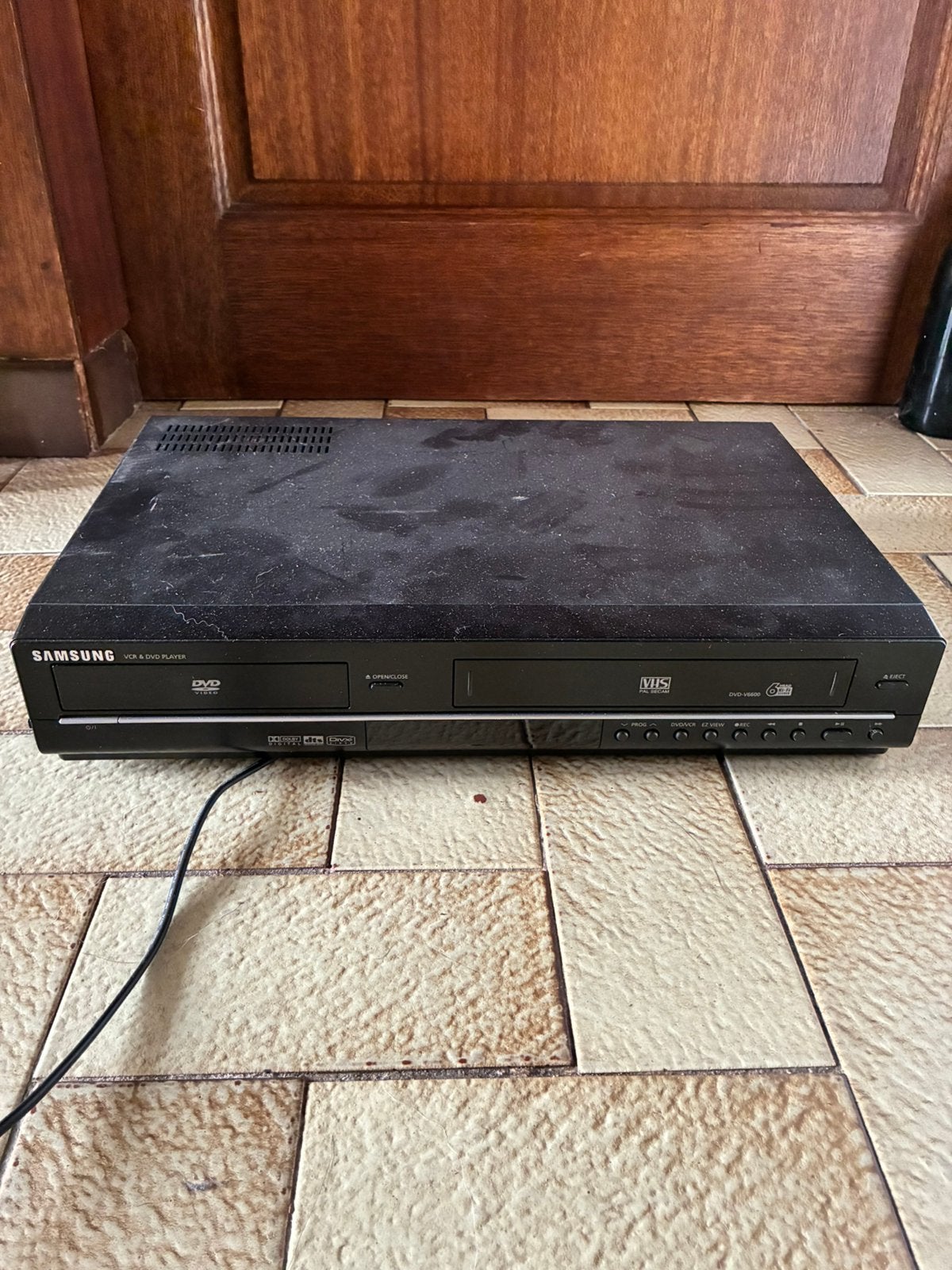 Lecteur DVD/Cassette Samsung, Enlèvement, Comme neuf, Lecteur DVD, Samsung