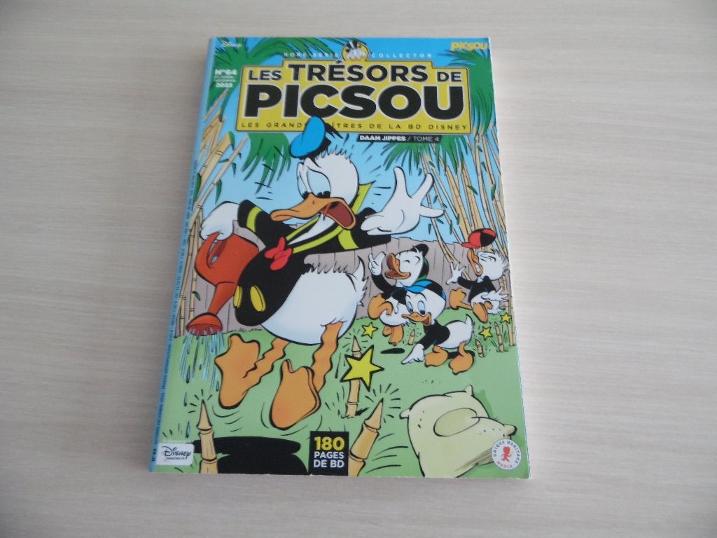 LES TRÉSORS DE PICSOU N°64, Ophalen of Verzenden, Zo goed als nieuw, Eén stripboek, WALT DISNEY