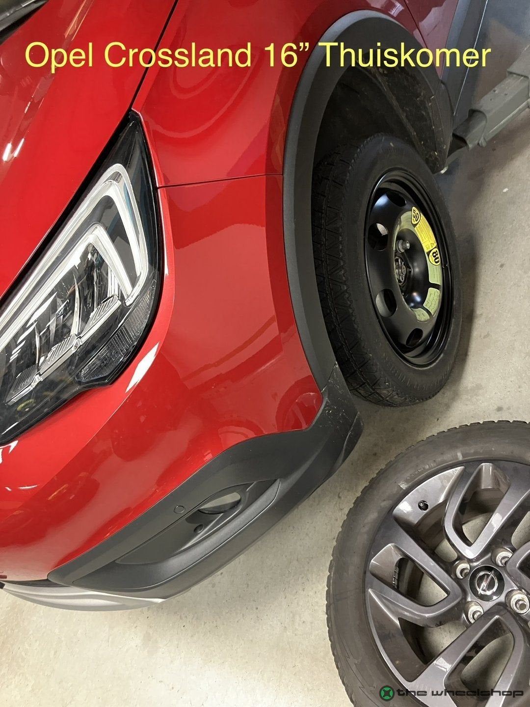 Reservewiel Thuiskomer Origineel 16 inch OEM PSA P2008 Opel, Gebruikt, -, Banden en Velgen, Ophalen of Verzenden