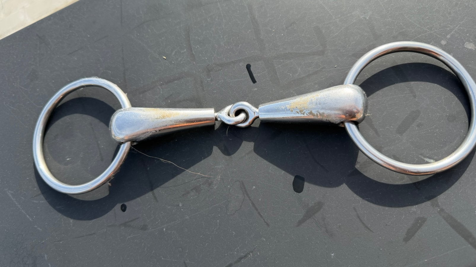Anneau à eau à double articulation Metalab — 13 cm, Mors, Enlèvement ou Envoi, Utilisé, Full