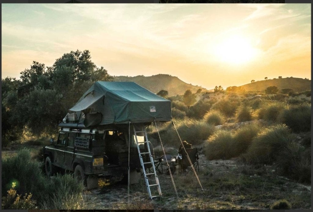 Tente de toit tembo 4x4, Caravanes & Camping, Enlèvement, Comme neuf, Jusqu'à 4