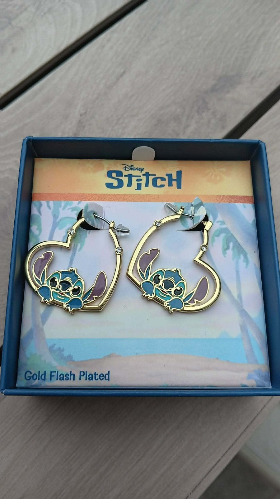 Boucles d’oreilles Stitch – neuves, Handtassen en Accessoires, Oorbellen, Ophalen, Overige materialen, Hangers, Nieuw