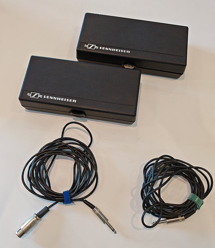 PAIRE SUIVIE : 2x Sennheiser MD 421-U4 – Boîtes & Câbles, Muziek en Instrumenten, Microfoons, Ophalen of Verzenden, Gebruikt, Studiomicrofoon
