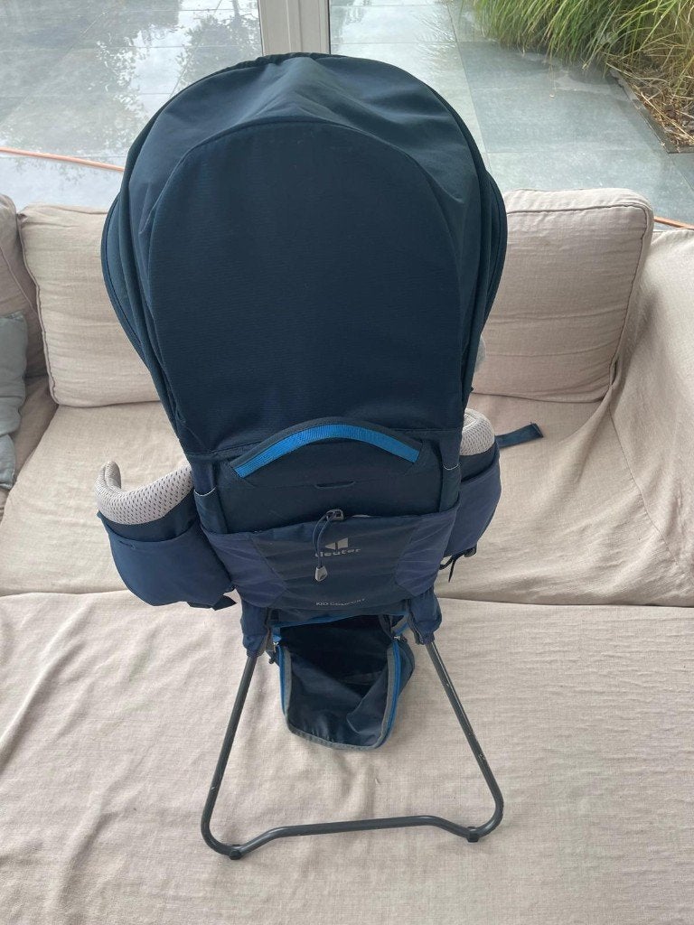 Deuter kid comfort - Porte-bébé rigide, Zo goed als nieuw, Rug, Draagzak, Ophalen