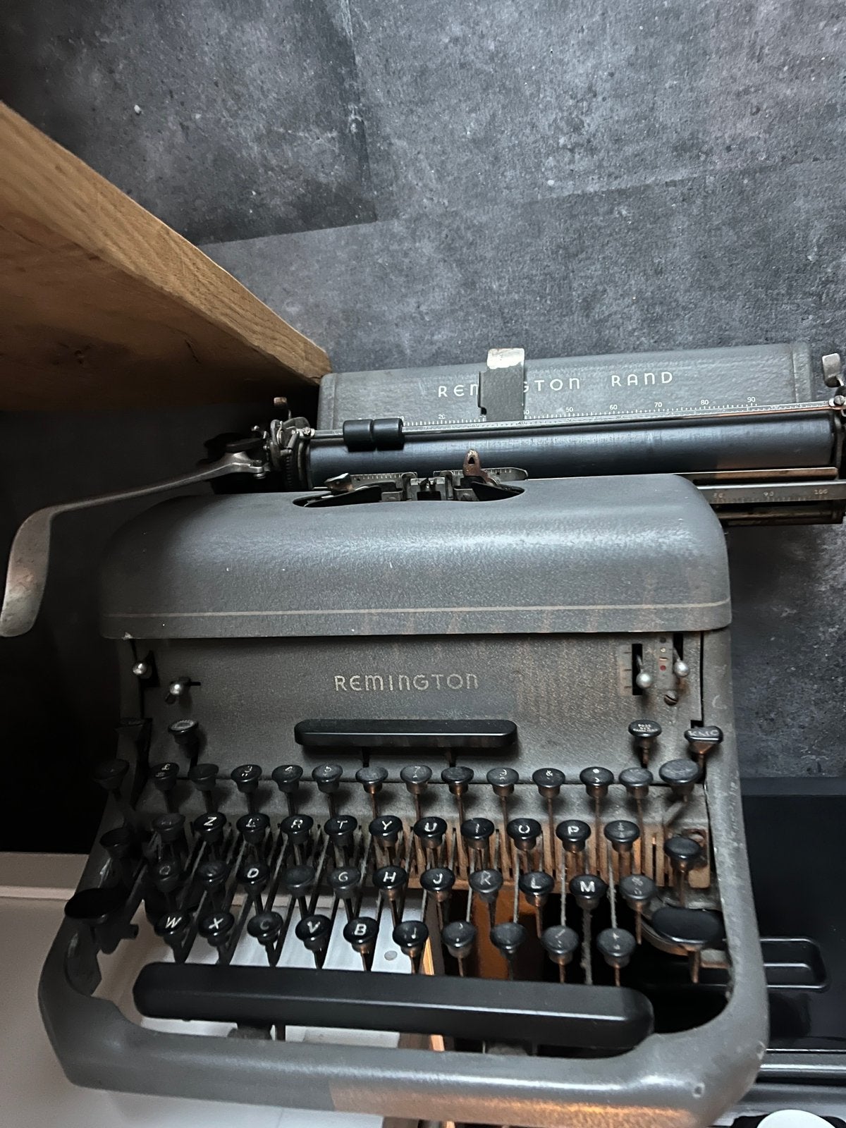 Oude typmachine, Enlèvement, Utilisé