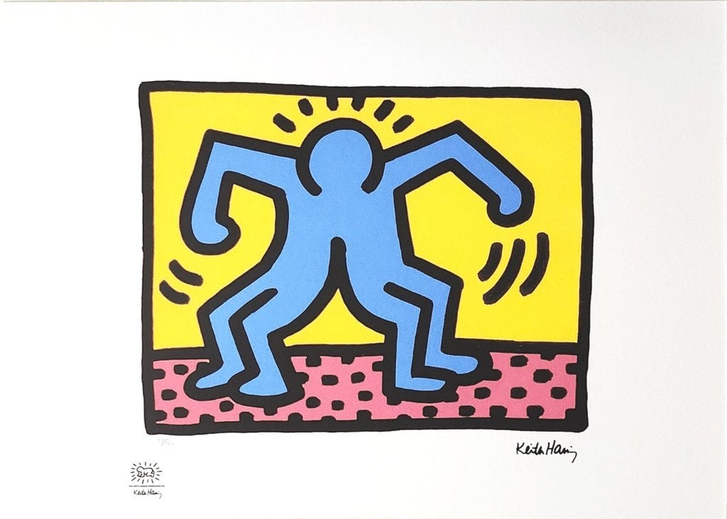 Keith Haring (After) - Rare Twins, Antiek en Kunst, Kunst | Litho's en Zeefdrukken, Ophalen of Verzenden