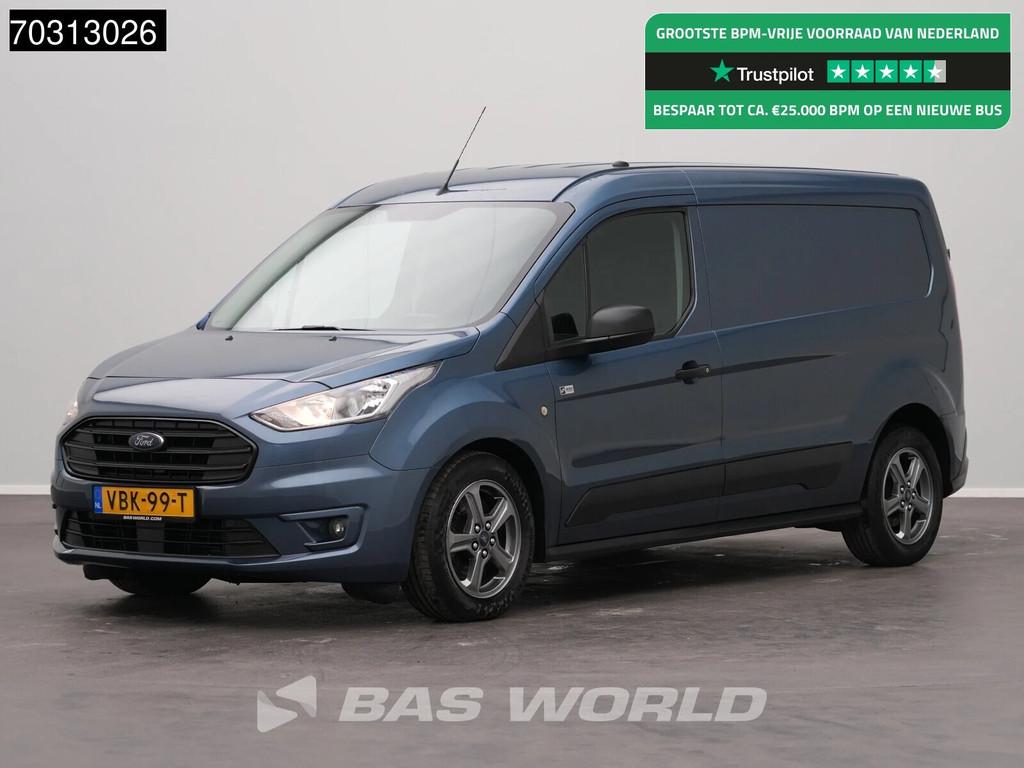 Ford Transit Connect 100PK Automaat L2H1 Trekhaak Navi Airco, Auto's, Automaat, Stof, Gebruikt, Euro 6