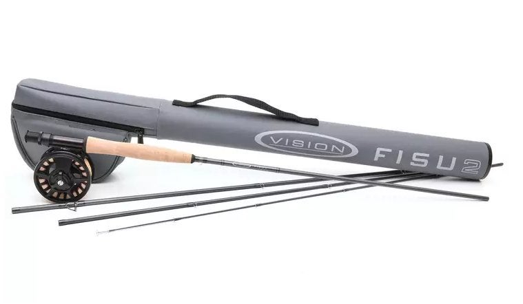 Vliegvishengelset Vision Fisu 2, Sports nautiques & Bateaux, Pêche à la ligne | Pêche à la mouche, Enlèvement, Neuf, Ensemble complet