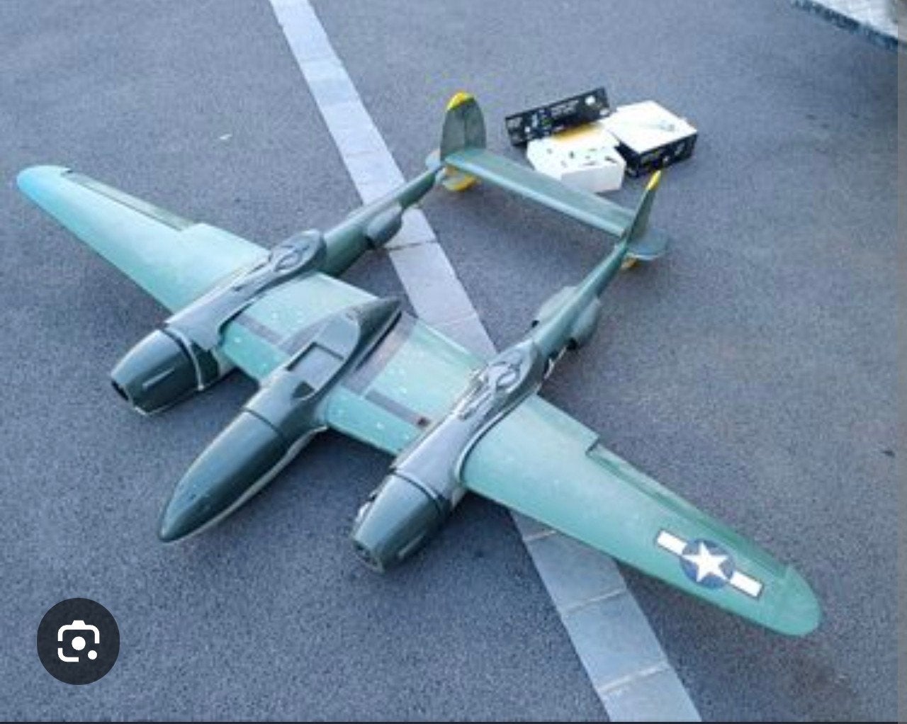 p38 lightning, Enlèvement