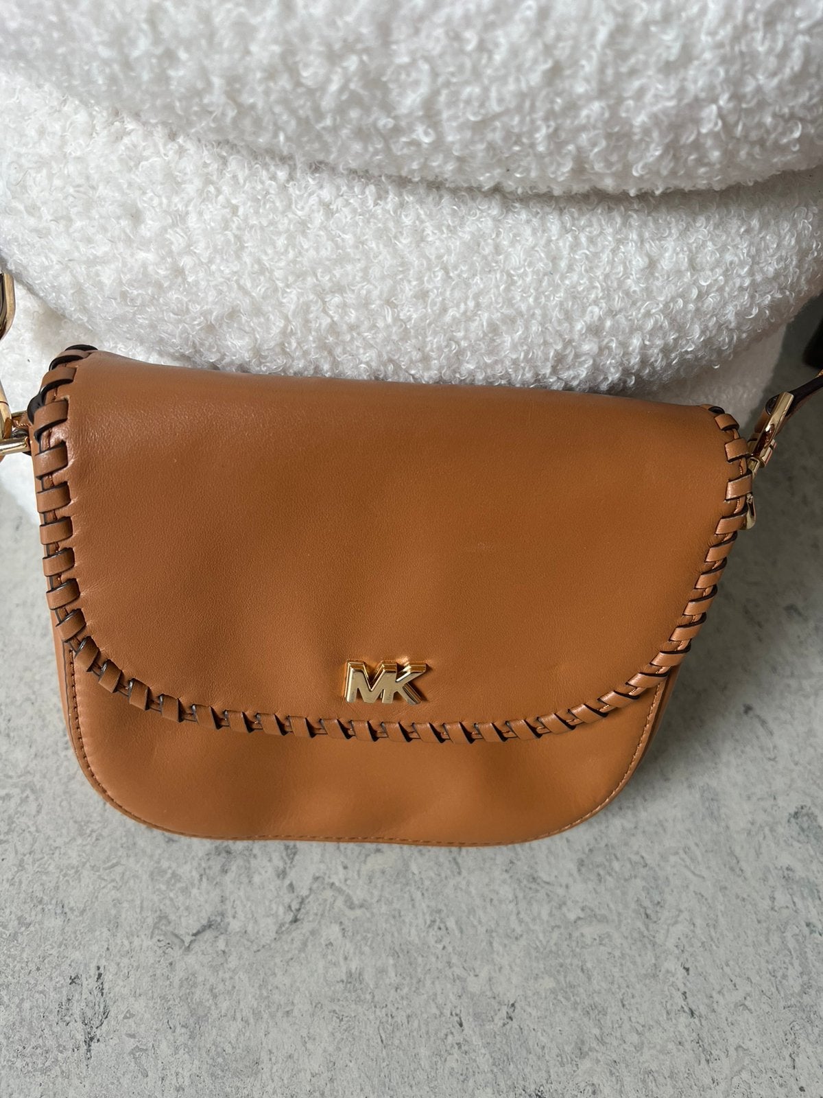 Michael Kors - handtas, Enlèvement, Comme neuf, Brun, Sac à main