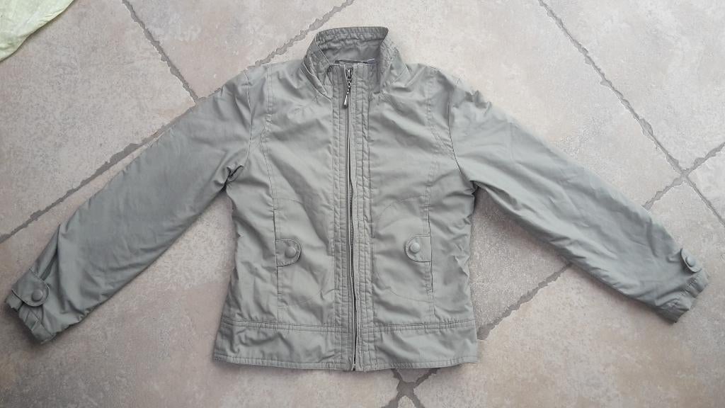 Mooie stijlvolle jas mt 128, Kinderen en Baby's, Ophalen of Verzenden, Zo goed als nieuw, Meisje, Jas