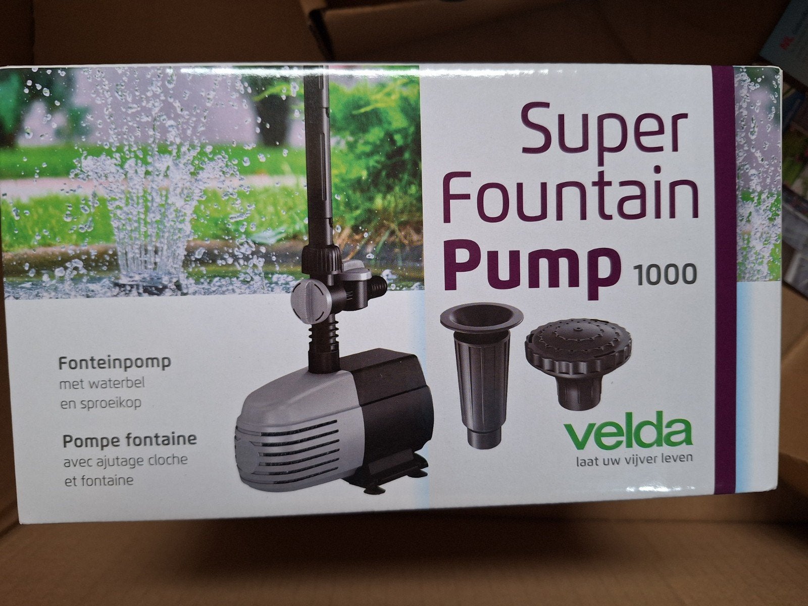 Velda VT Super Fountain Pomp 1000, Tuin en Terras, Ophalen