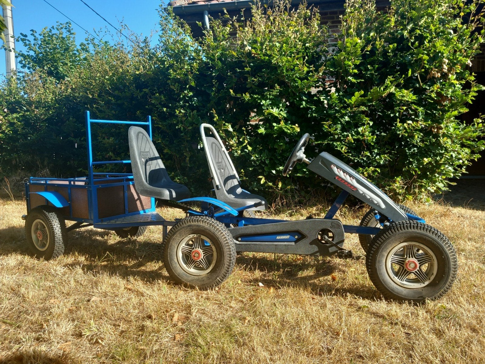 go cart Mammoet skelter 2959 blauw, Ophalen, Gebruikt, Mammoet, Duozit