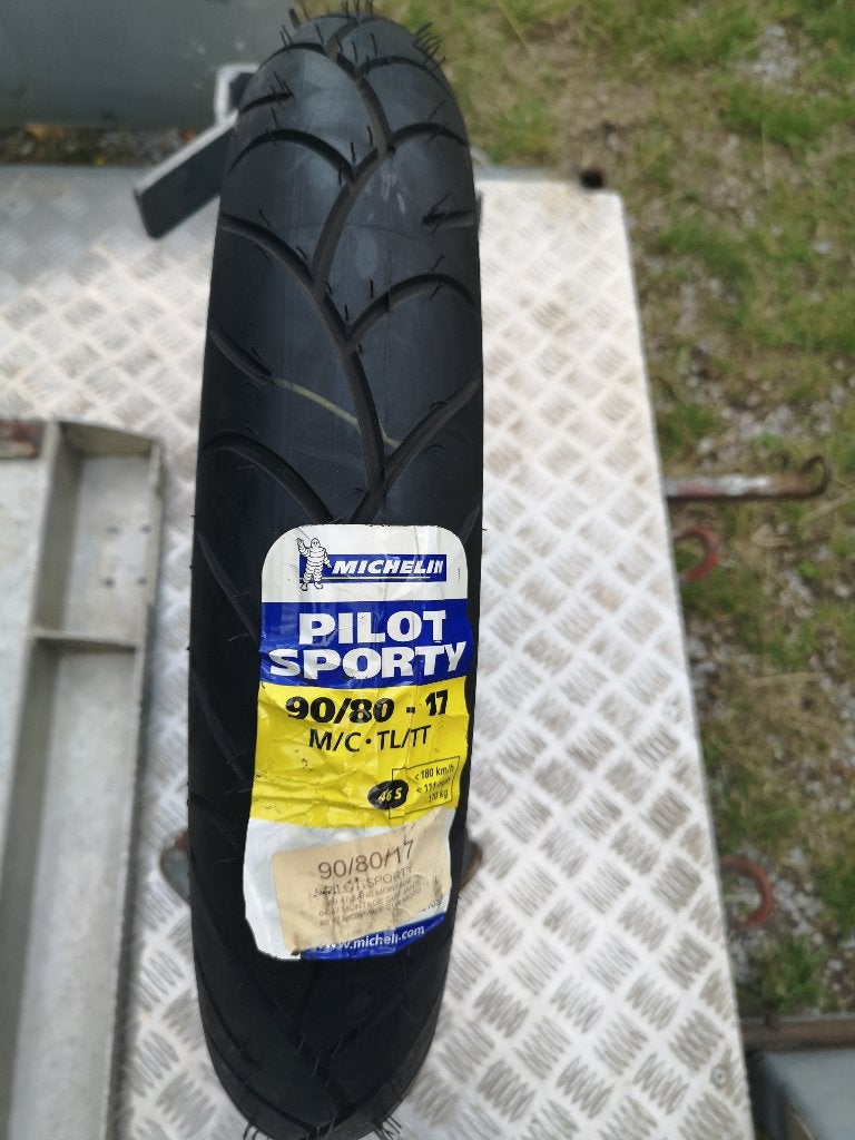 Pneus Michelin 90/80/17, Motos, Enlèvement, Neuf