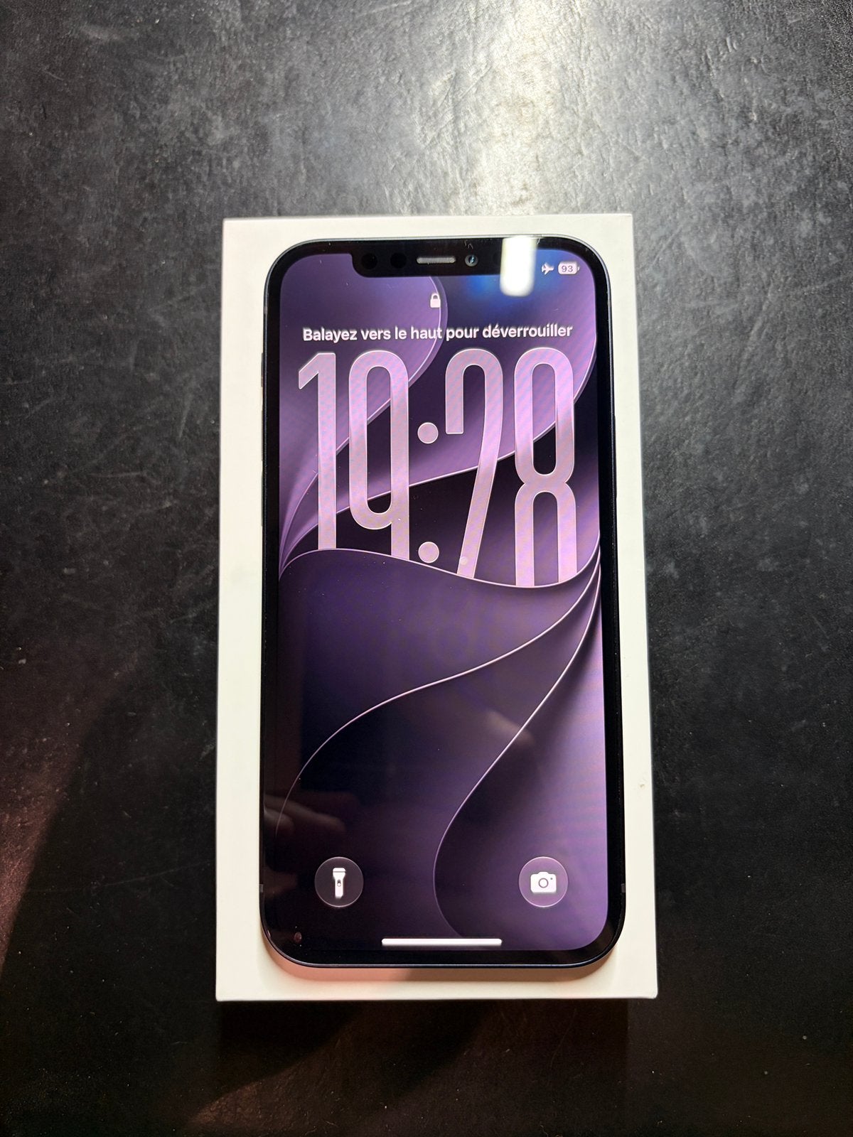 iPhone 12 noir 128 Go, Telecommunicatie, Ophalen, 128 GB, Zwart, Zo goed als nieuw