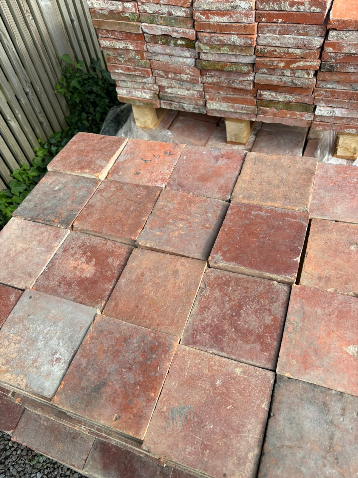 Antieke terracotta tegels. Voor info BELLEN 0474220705, Ophalen