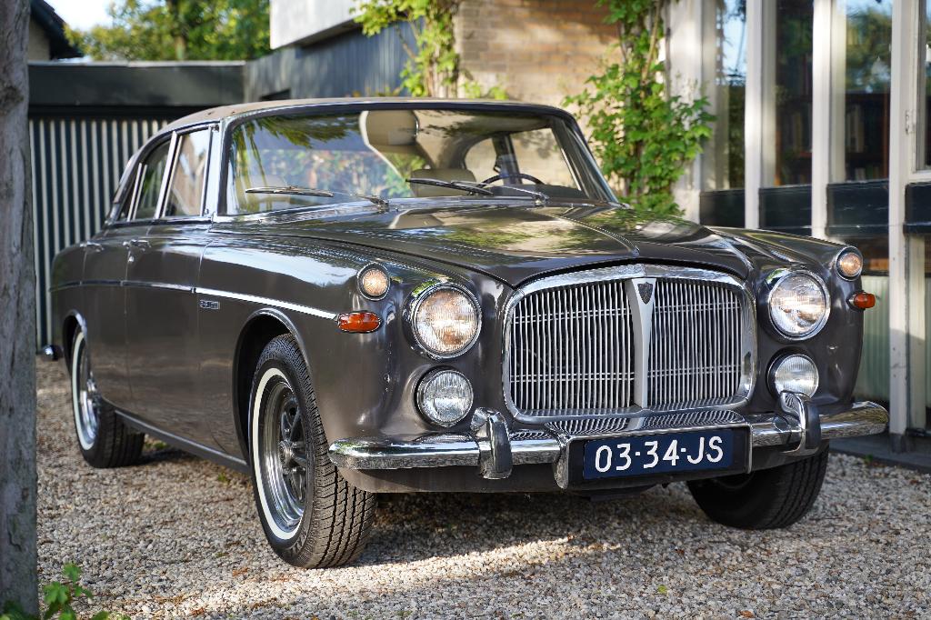 Unique LHD Rover P5B Coupé 3.5 V8 1969 gris, Autos, Oldtimers & Ancêtres, Particulier, Rover, Essence, Coupé, 4 portes, Automatique