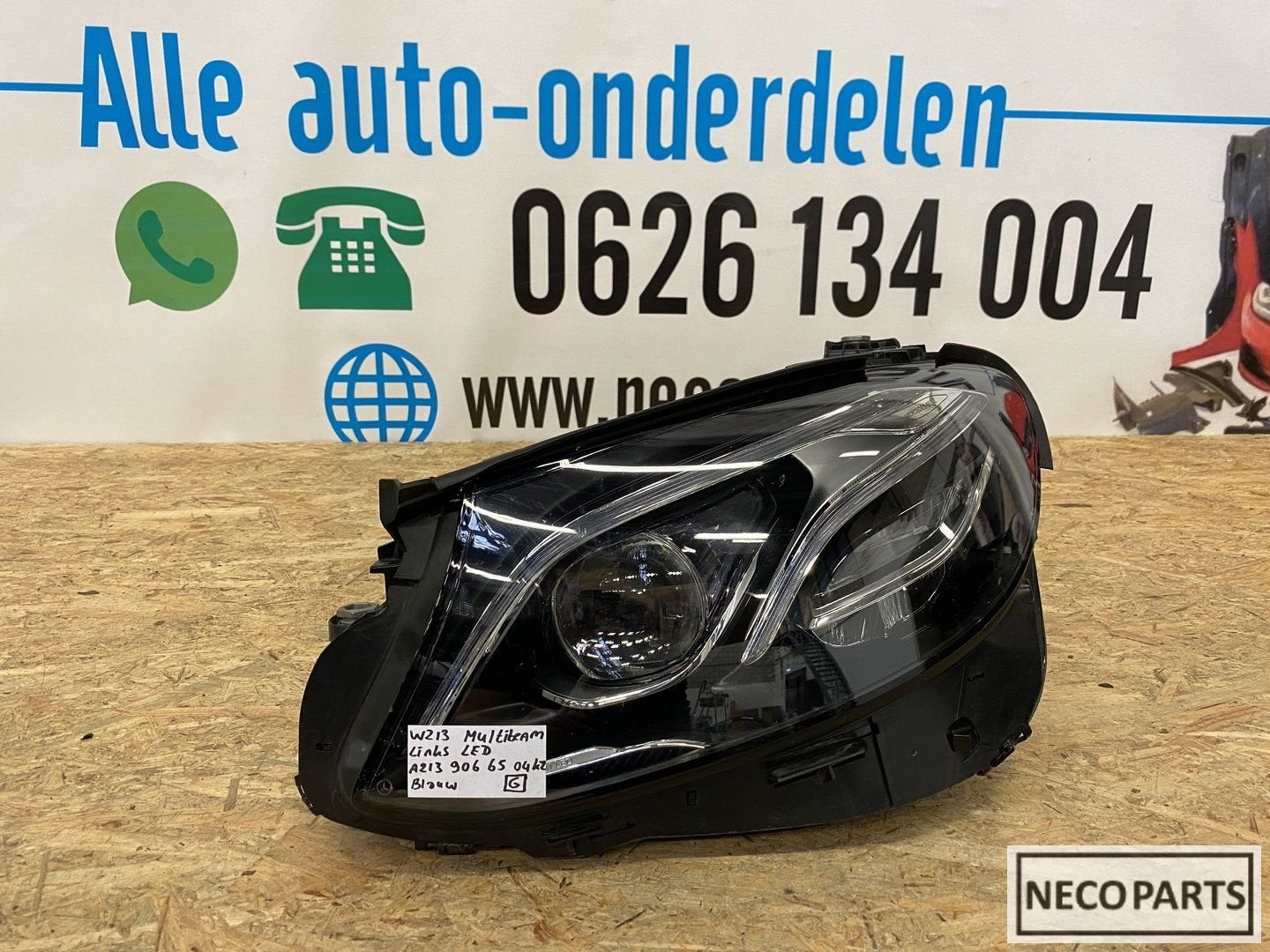 W213 Multibeam led koplamp links A2139066504KZ A2139066504, Auto-onderdelen, Gebruikt, -, Ophalen of Verzenden, -