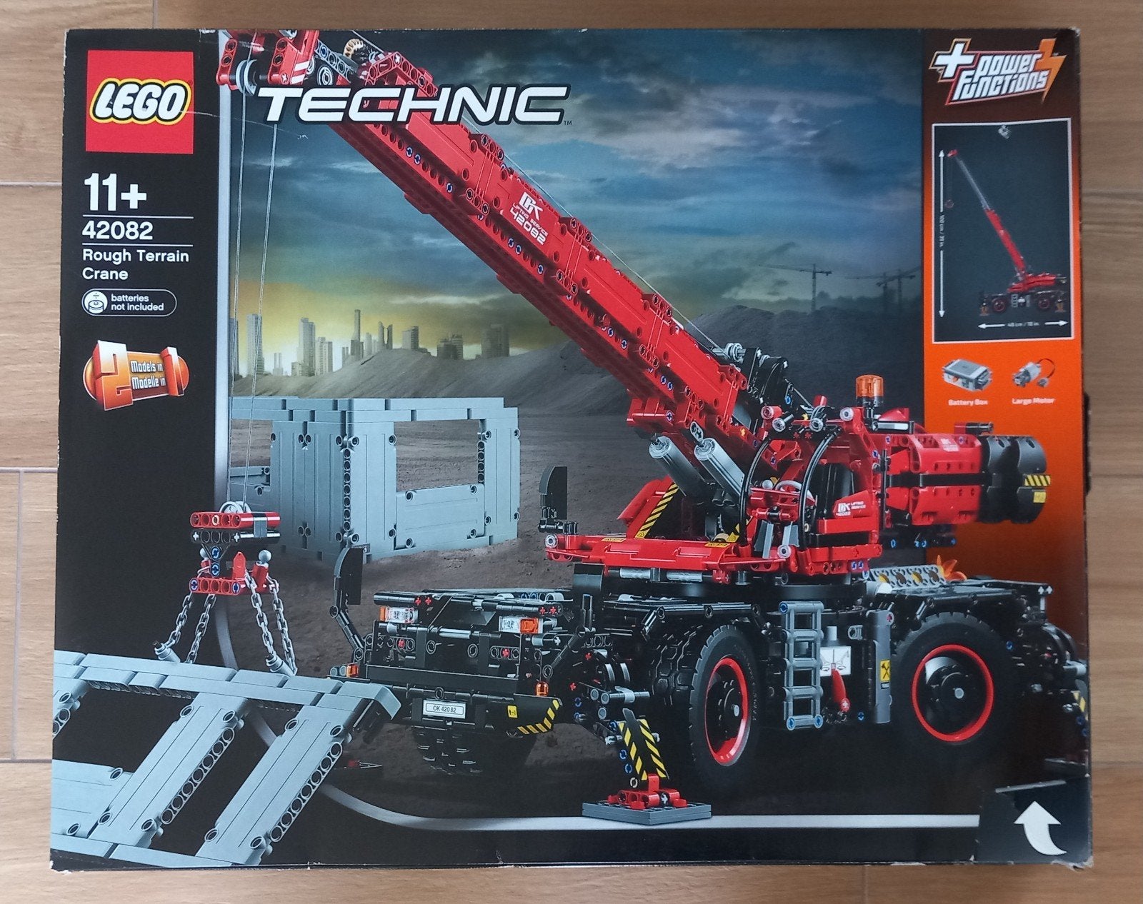 LEGO elektrische kraan 42082, Enfants & Bébés, Jouets | Duplo & Lego, Lego, Ensemble complet, Comme neuf, Enlèvement