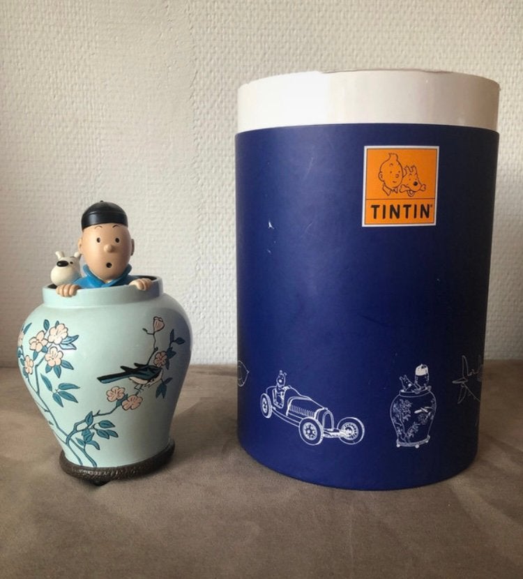 Kuifje Potiche Moulinsart, Ophalen of Verzenden, Kuifje, Zo goed als nieuw