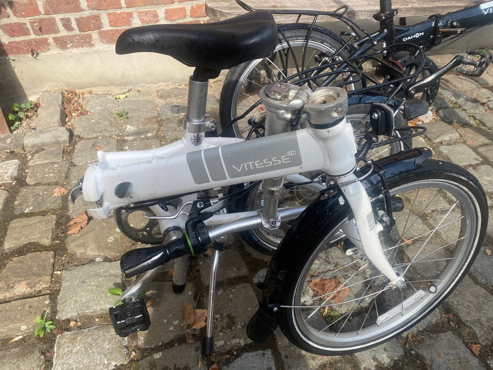 Twee plooi fietsen, Fietsen en Brommers, Ophalen