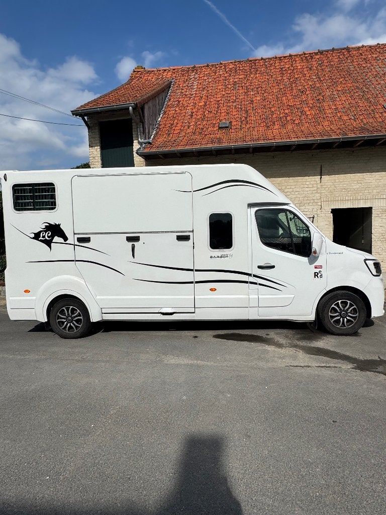 TE KOOP Barbot in zeer goede staat!!, Ophalen, Gebruikt, Polyester, 2-paards trailer