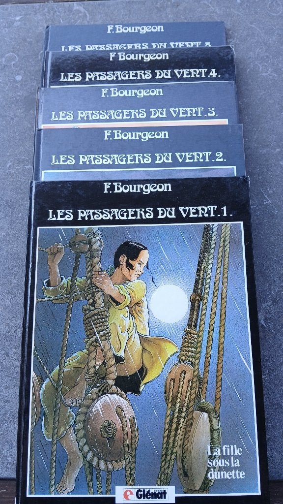 Set van 5 stripboeken „Passengers of the Wind” Bourgeon, Boeken, Stripverhalen, Ophalen, Gelezen
