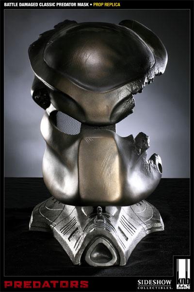 Sideshow Classic Predator Battle Damaged mask life size, Verzamelen, Beelden en Beeldjes, Ophalen, Zo goed als nieuw, Fantasy