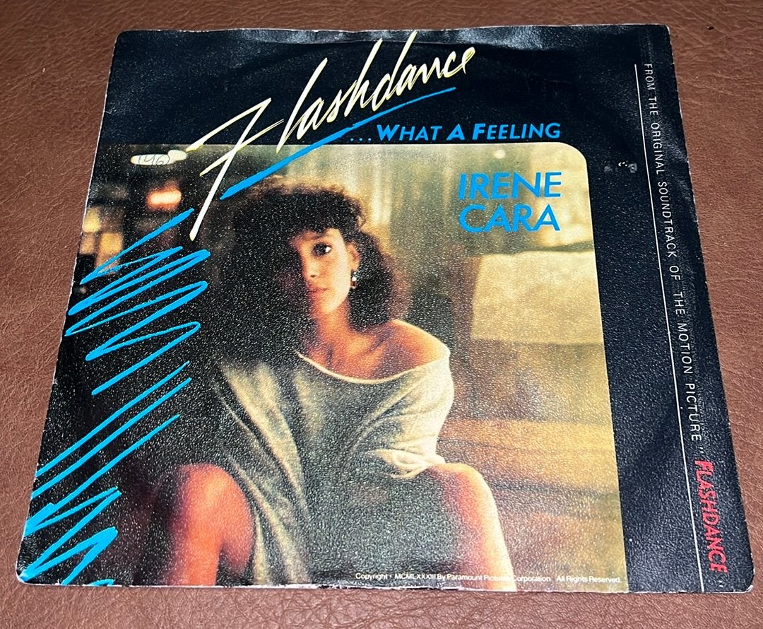 Irene Cara ‎– Flashdance… What A Feeling - 7” vinyl single, Cd's en Dvd's, Vinyl | Filmmuziek en Soundtracks, Ophalen of Verzenden