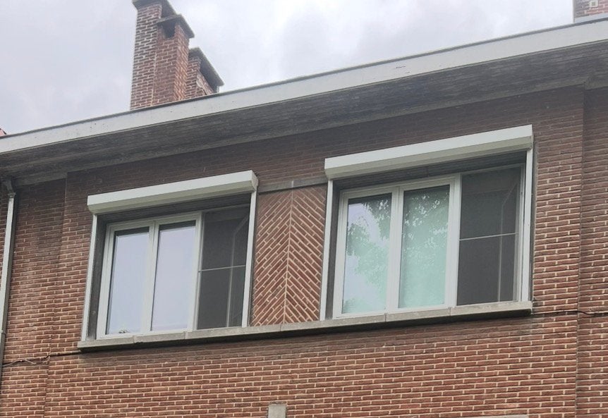 Volet électrique, Doe-het-zelf en Bouw, Rolluiken, Ophalen, Gebruikt, Wit, 200 cm of meer