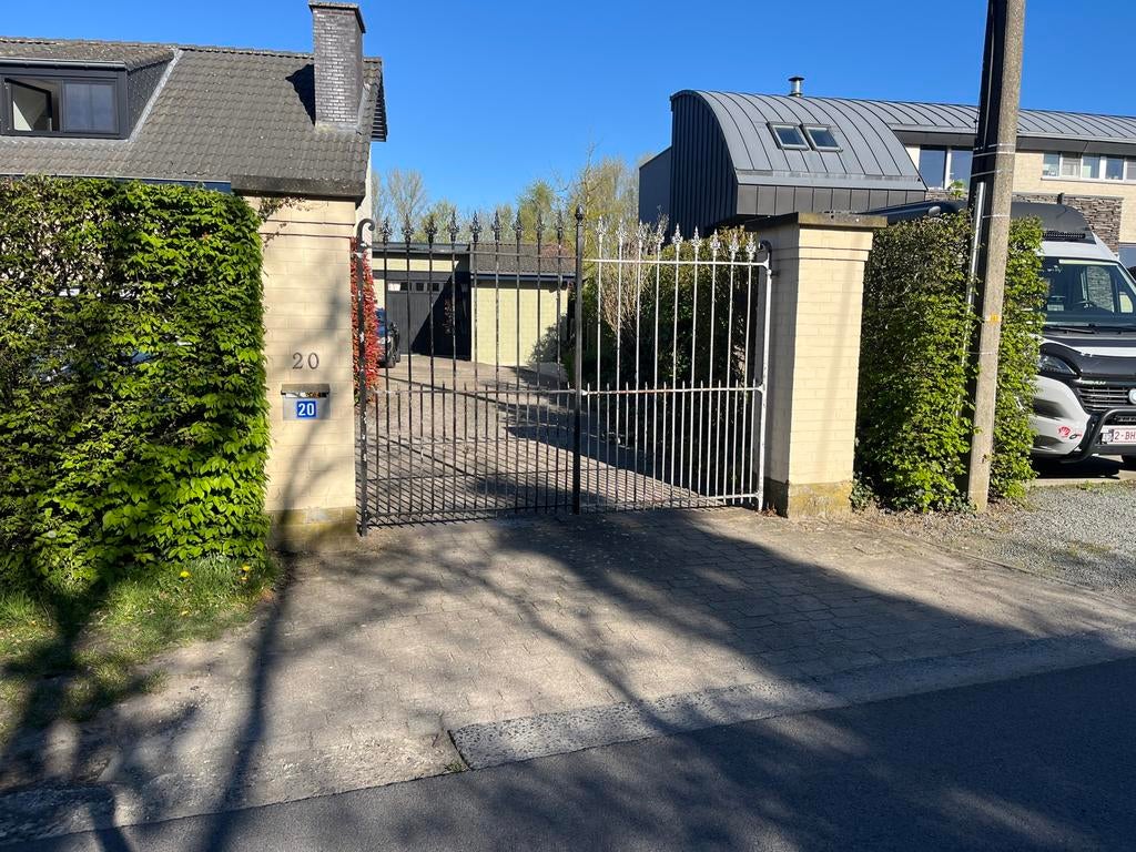 Smeedijzeren sierhekkens, Jardin & Terrasse, Clôtures de jardin, Enlèvement, Utilisé, Fer, Clôture barrée