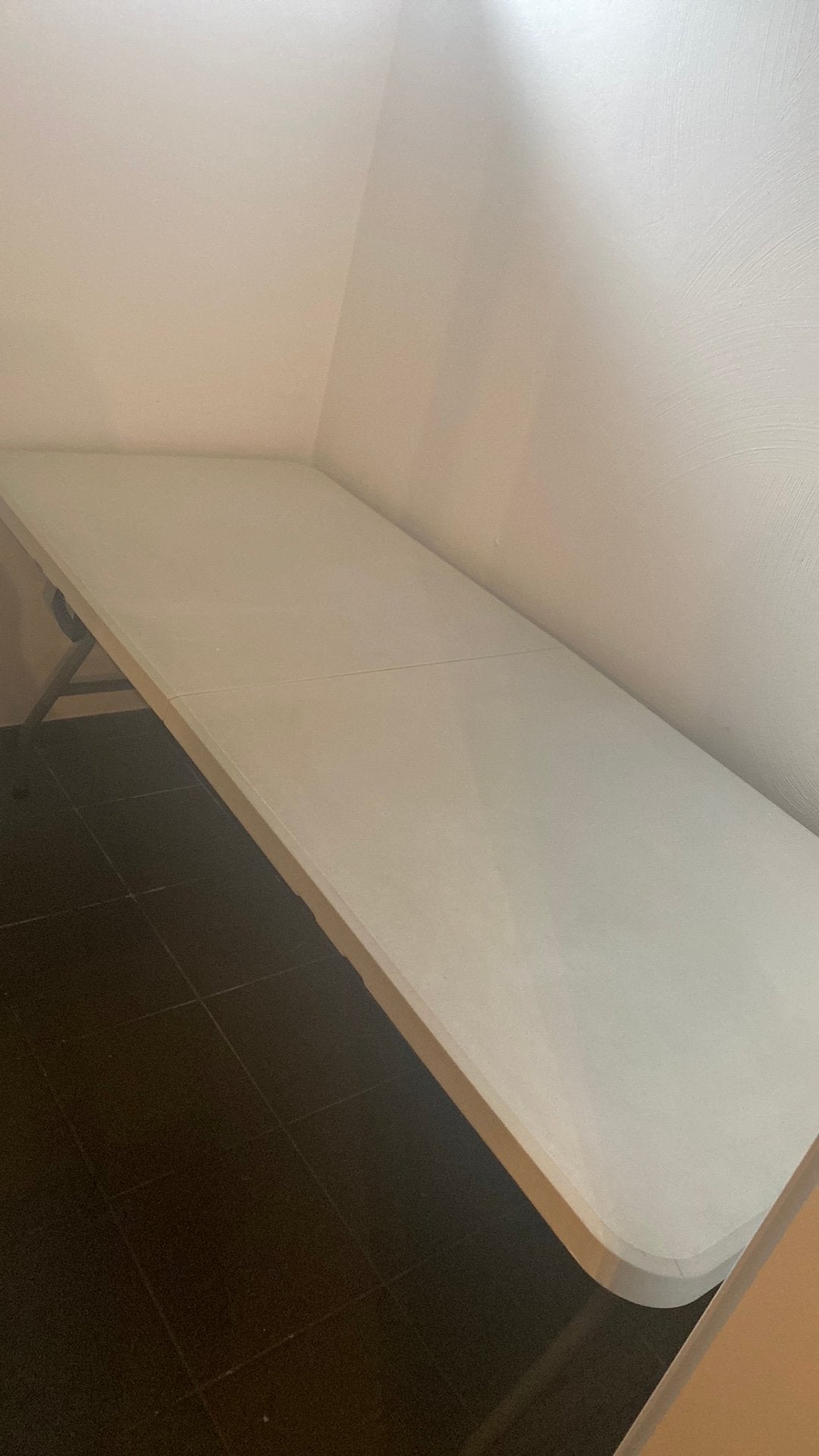 Party tafel, Ophalen, Gebruikt, Rechthoekig, Inklapbaar