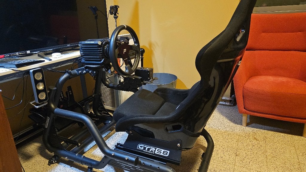 Simulateur COMPLET Rally - F1 - FANATEC, Ophalen, Overige merken, Gebruikt