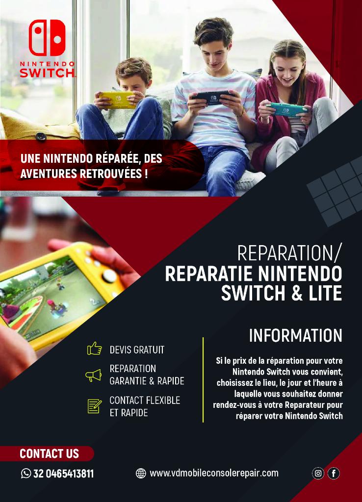 Nintendo Switch Oled reparatie - Lite - Hack, Ophalen of Verzenden