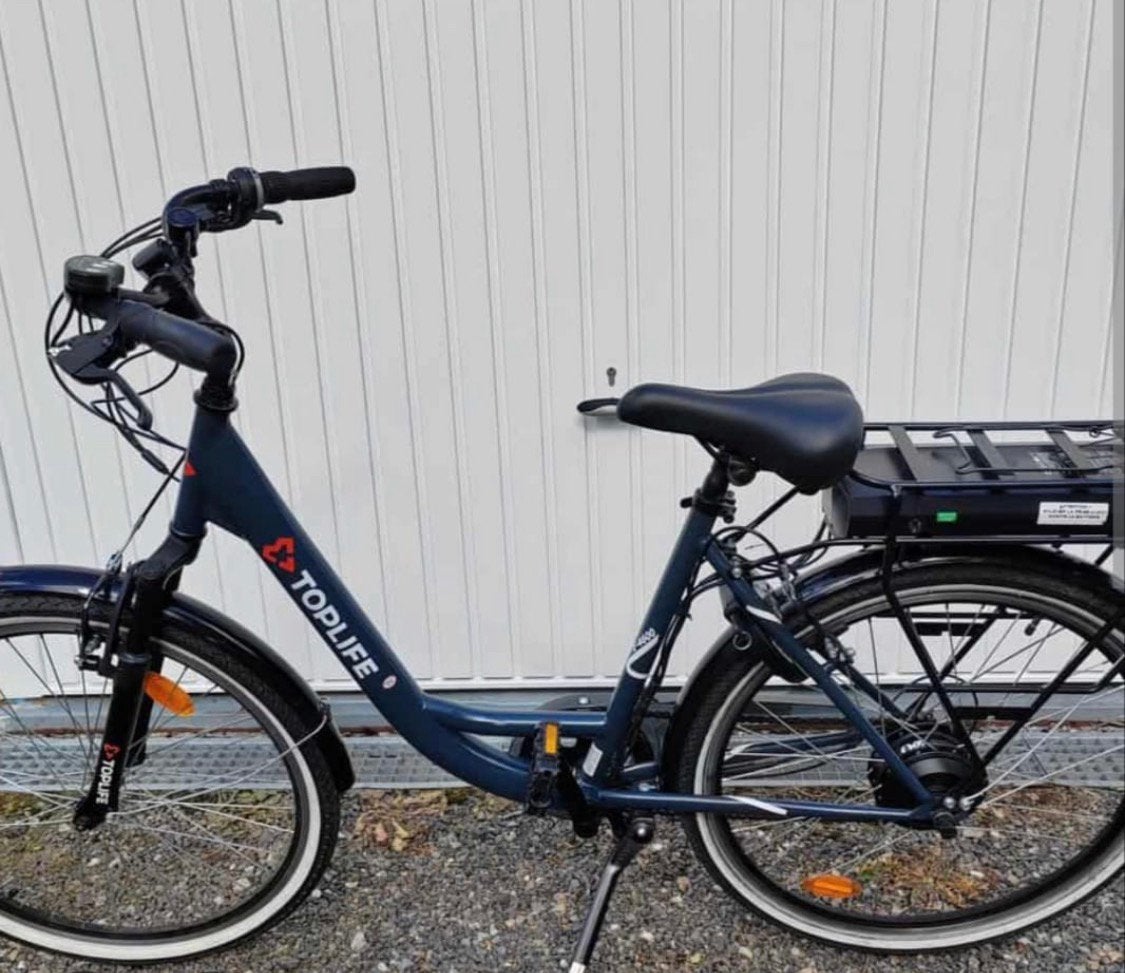 Elektronische damens fiets met 2 baterijen, Ophalen, Gebruikt