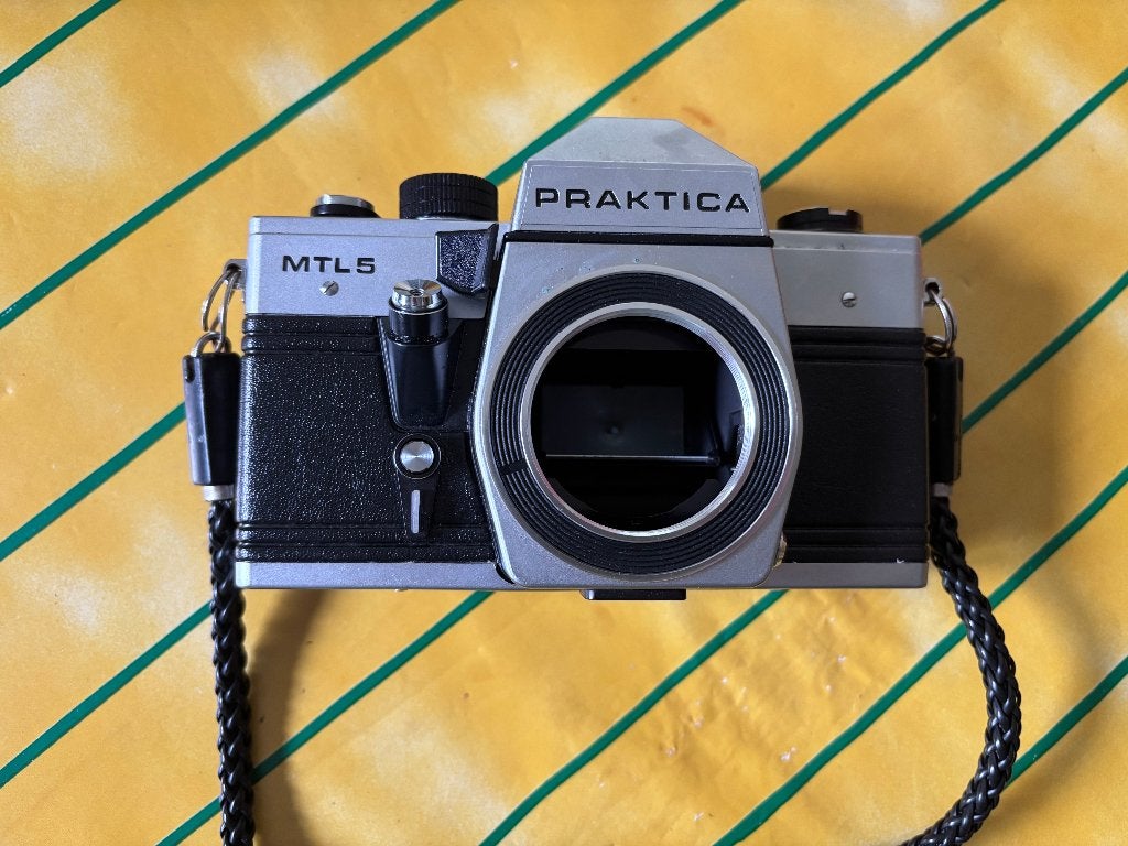 Praktica MTL5, Enlèvement ou Envoi, Utilisé, Reflex miroir, Autres Marques