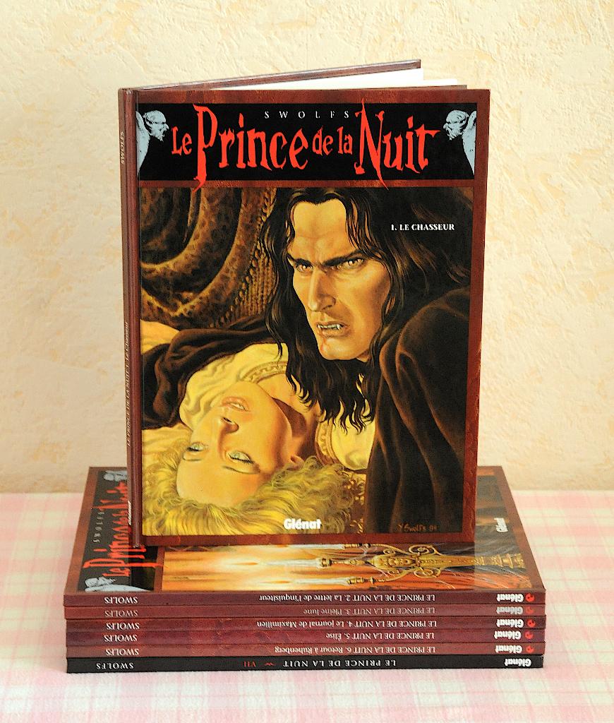 LE PRINCE DE LA NUIT - VOL. 1 à 7 - YVES SWOLFS, Livres, Série complète ou Série, Enlèvement ou Envoi, Utilisé