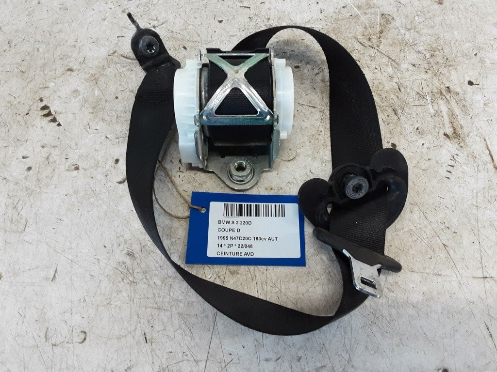 CEINTURE DE SECURITE AVANT DROIT BMW 2 serie (F22), Utilisé, BMW, Petuelring 130
80809  München, DE, Bayerische Motoren Werke AG