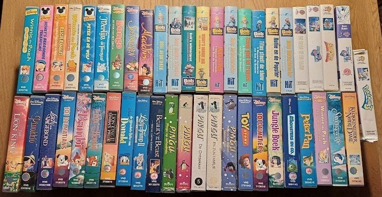 VHS, Ophalen, Gebruikt, VHS-speler of -recorder