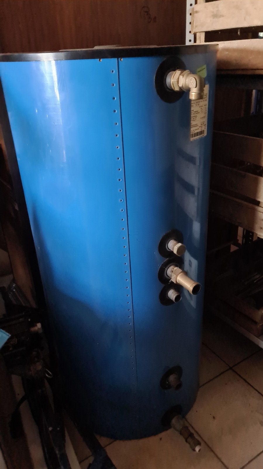 Buderus Logalux SU warmwaterboiler 160L, Doe-het-zelf en Bouw, Chauffageketels en Boilers, Ophalen