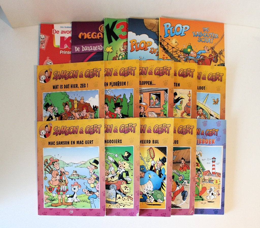 Studio 100 (15 stripalbums), Gelezen, Cambré - Roelens - Stallaert - Jean-Pol - Swerts, Ophalen of Verzenden, Meerdere stripboeken