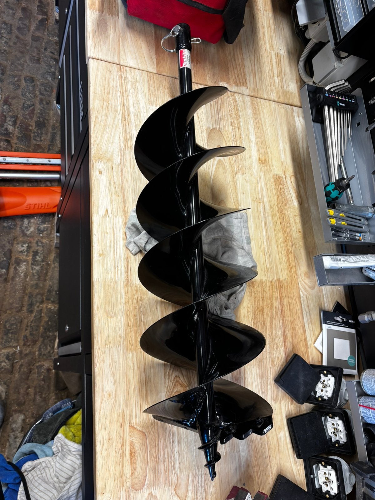 200 mm grondboor makita NIEUW koop/ruil, Doe-het-zelf en Bouw, Gereedschap | Machine-onderdelen en Toebehoren, Ophalen of Verzenden