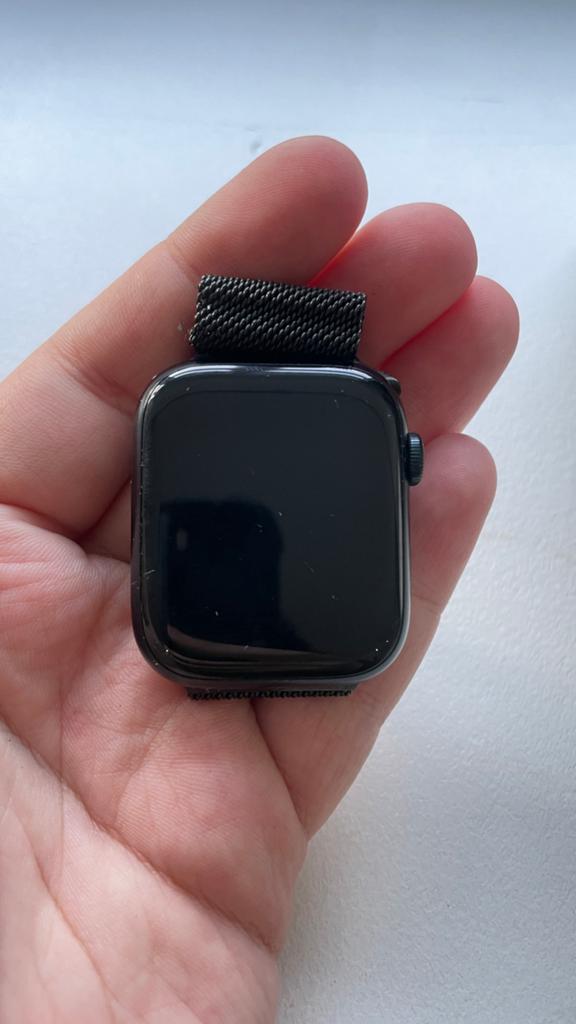 Apple watch series 9, Handtassen en Accessoires, Smartwatches, Ophalen, Zo goed als nieuw