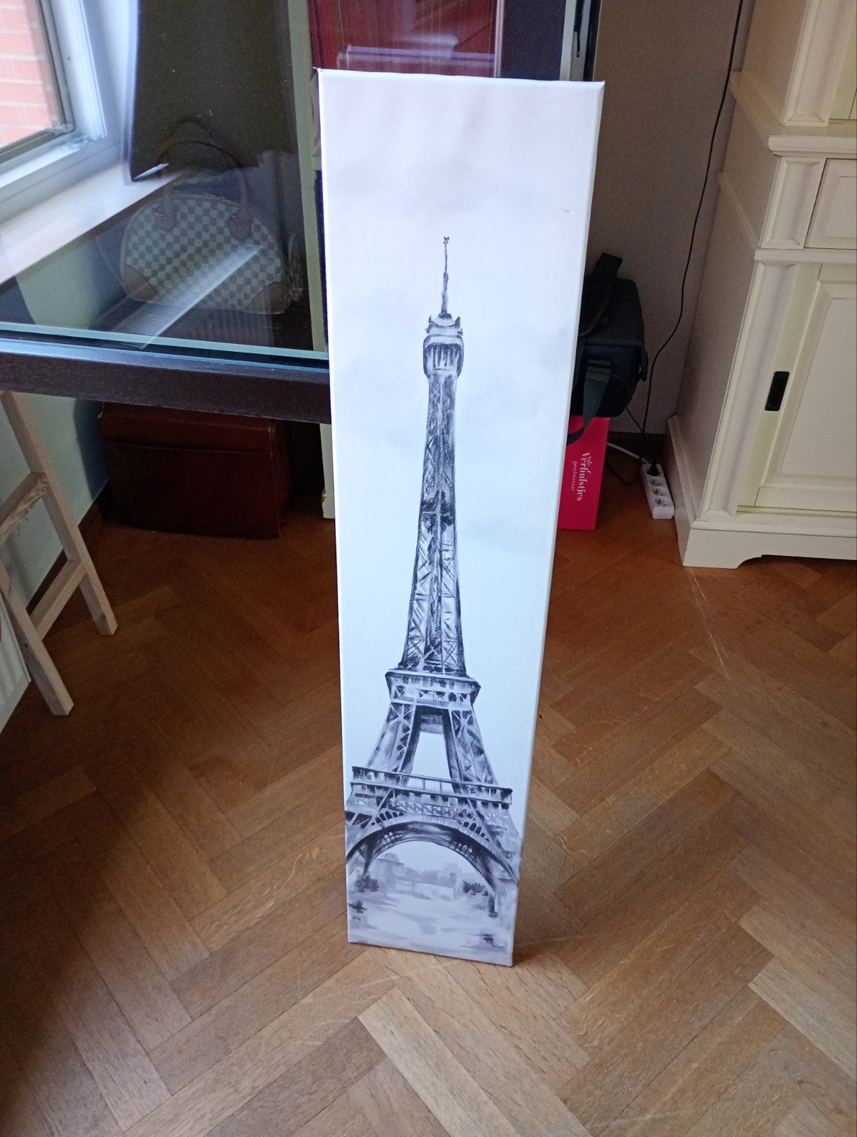 Canvas Eiffeltoren, Huis en Inrichting, Ophalen of Verzenden