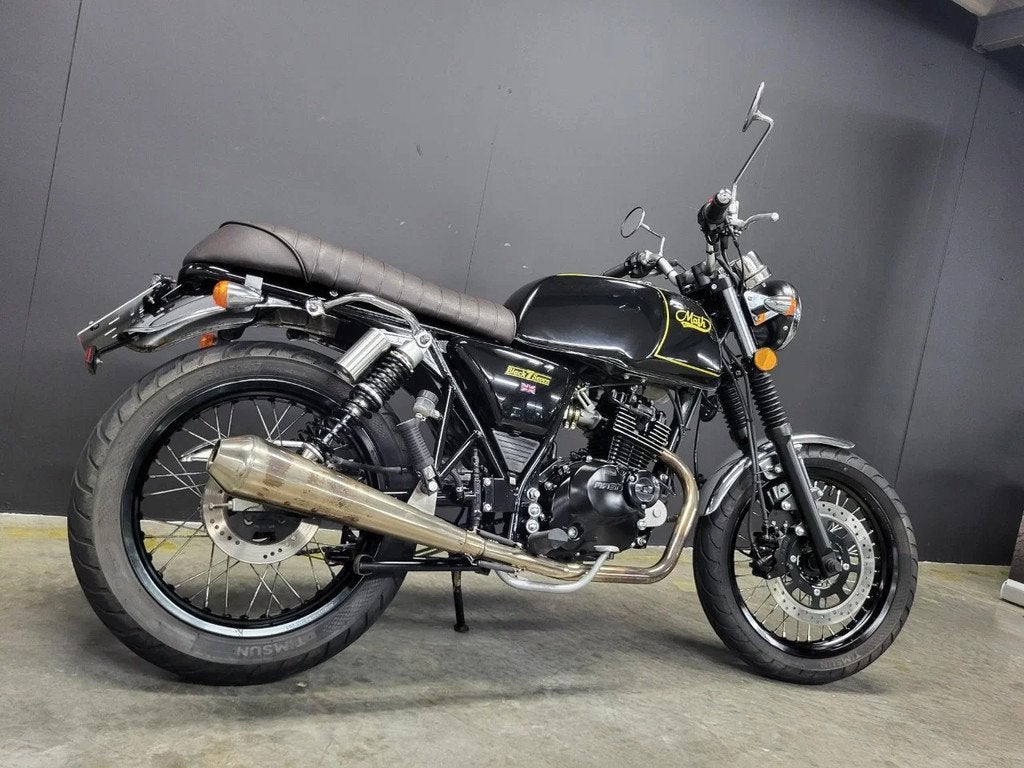 Mash BlackSeven 125 retro voor A1/B rijbewijs (bj 2021), Bedrijf, 125 cc, Overig, 11 kW of minder