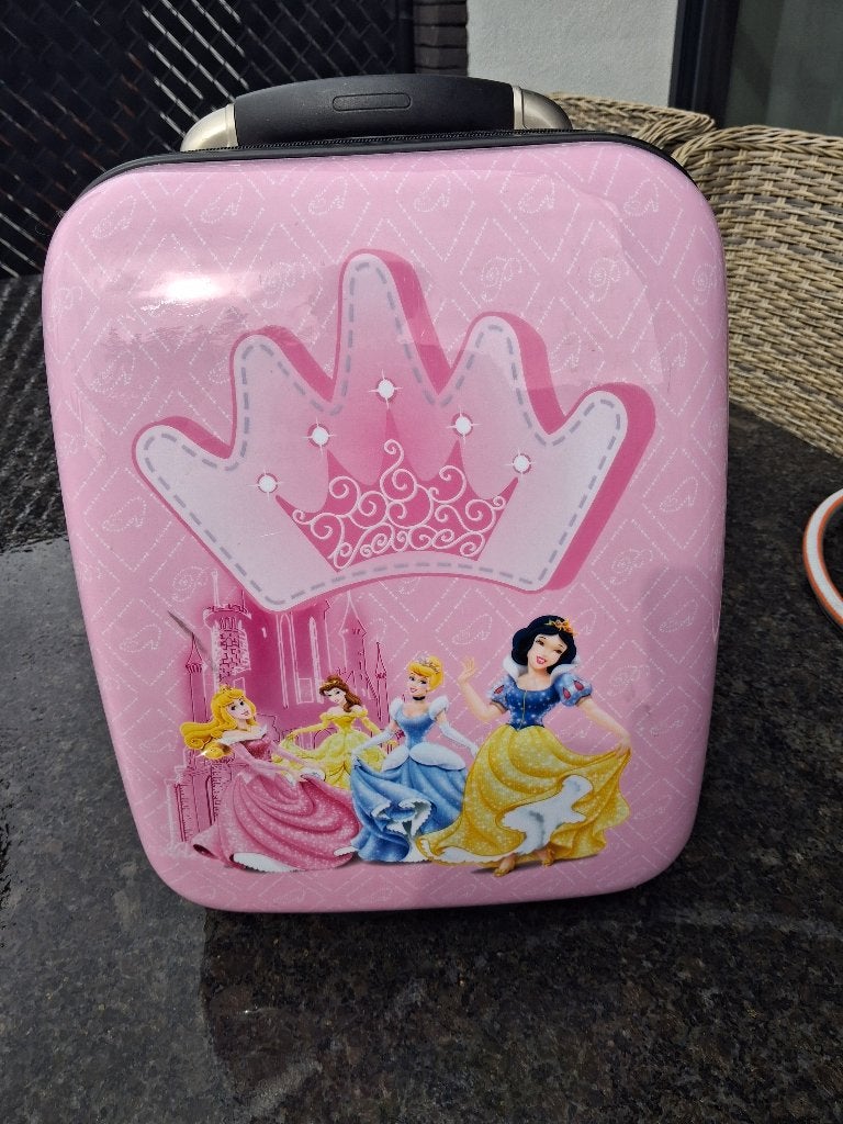 Valise, Enlèvement, Comme neuf, Plastique dur, Poignée extensible