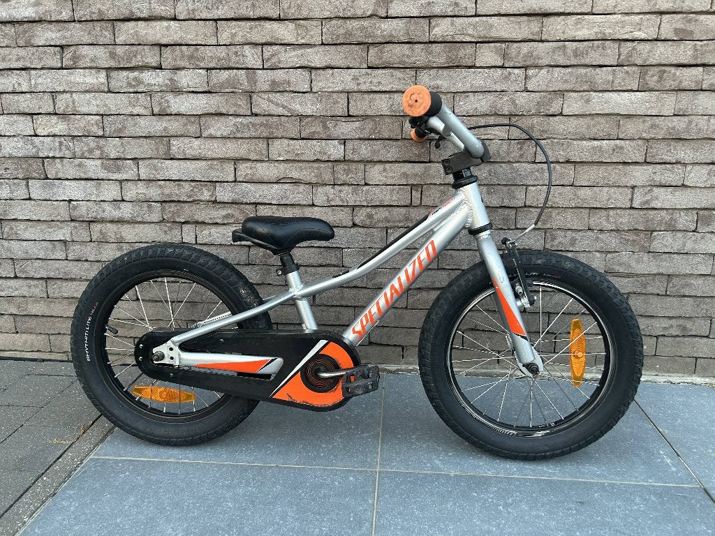 Kinderfiets Specialized 16", Fietsen en Brommers, Zijwieltjes, Velgrem, Ophalen, Specialized