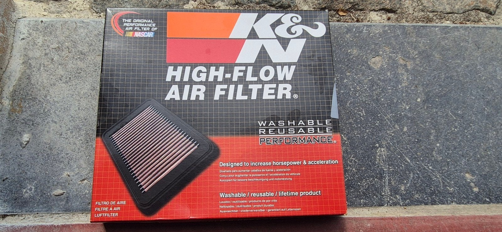 Filtre à air sport K&N 33-2773, Enlèvement